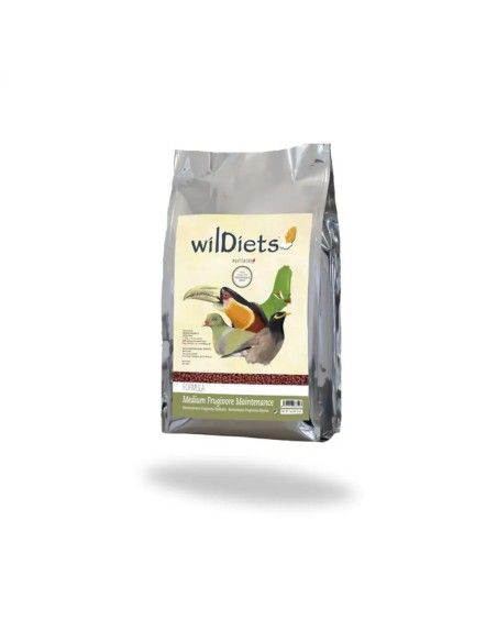 Comida de Mantenimiento para Frugivoros Medianos PSITTACUS Wild Diets 3kg